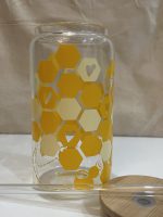 Beehive, Fall, Glass Can, Coffee Mug, Cold Brew - Image 2