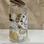 Happy Fall Y’all, Can Glass, Trendy, Coffee Mug