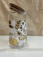 Happy Fall Y’all, Can Glass, Trendy, Coffee Mug