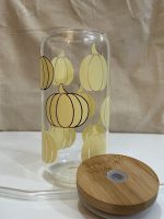 Hand Picked Pumpkins, Fall, Can Glass - Image 2